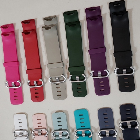 NEW 12 Wristbands for Fitbit Charge 3 12 pack, multi color generic brand - Picture 7 of 8
